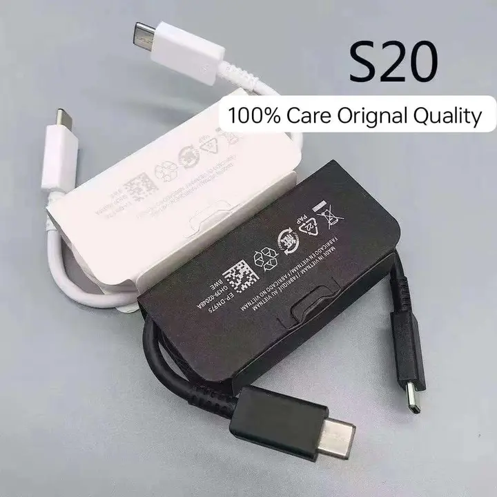 Samsung S20 og cable  uploaded by Anshul Mobile Accessories  on 7/4/2023