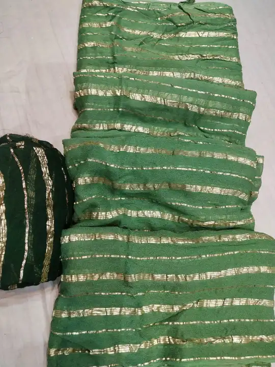 *🛍️🛒New Launch🛒🛍️😱😱😱😱😱😱*👉🏻super duper item 
👉🏻pure Jhorjhat fabric 
👉🏻 Jaipuri singa uploaded by Gotapatti manufacturer on 7/5/2023