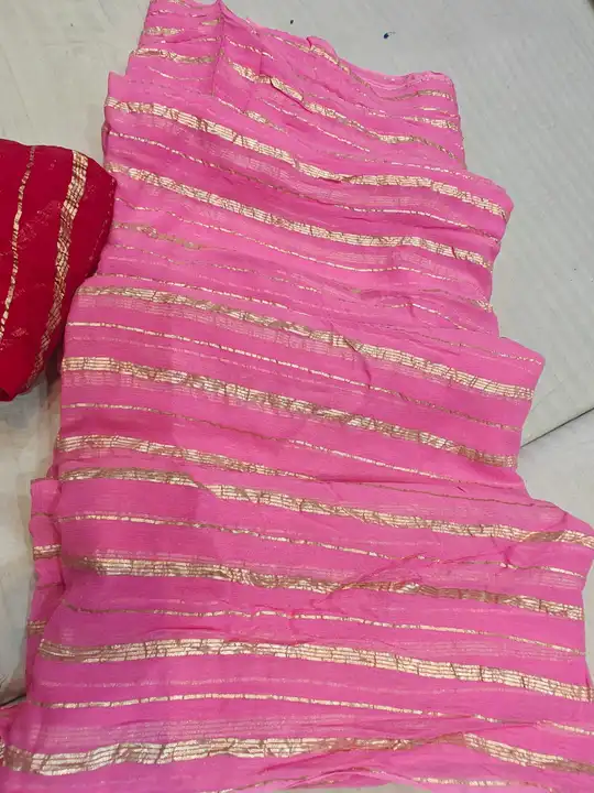 *🛍️🛒New Launch🛒🛍️😱😱😱😱😱😱*👉🏻super duper item 
👉🏻pure Jhorjhat fabric 
👉🏻 Jaipuri singa uploaded by Gotapatti manufacturer on 7/5/2023
