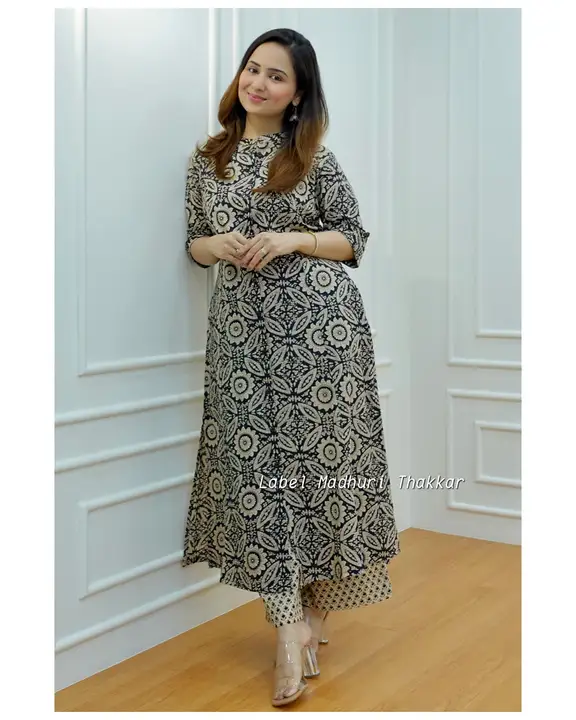 Long kurti and Pant  uploaded by TNC & MS on 7/5/2023