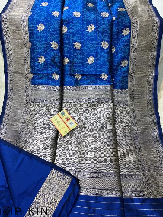 Banaras katan silk Saree with Silkmark Certified  uploaded by M S fabrics on 7/5/2023
