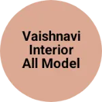 Business logo of Vaishnavi interior all model furniture solution