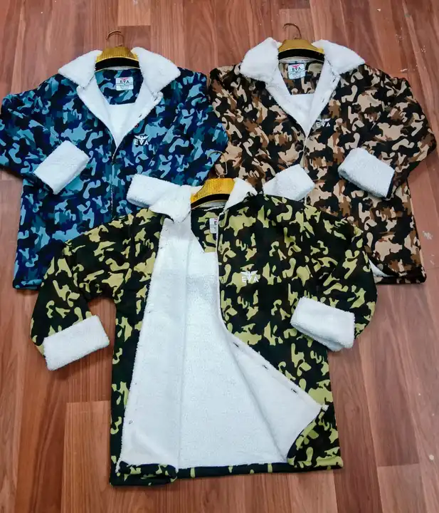 *Shirt Style Jacket*
*L, XL, 2XL*
*3 Colour*
*9 PC's Set*

*Rate :- 380/-* uploaded by Eva knitwear on 7/5/2023