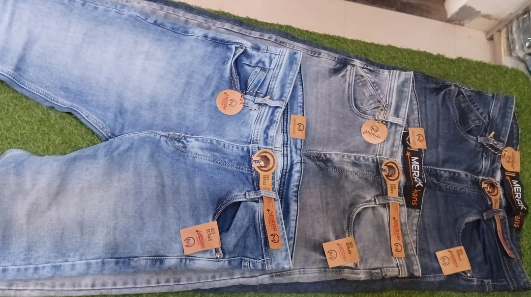 Men's Cotton by Cotton Jeans  uploaded by R K GARMENTS on 7/5/2023
