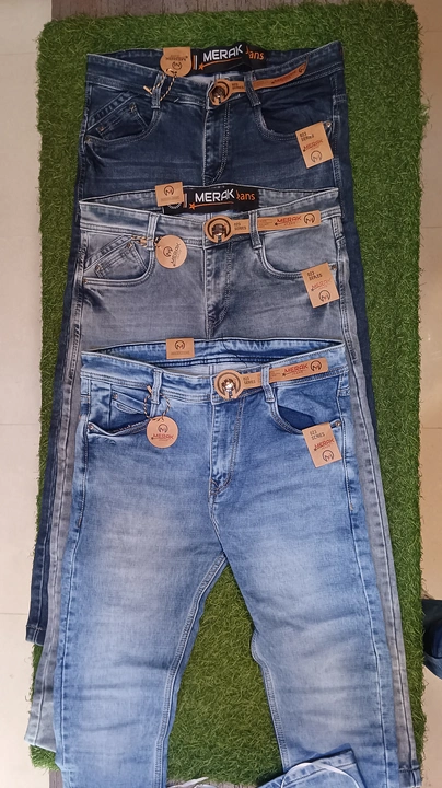 Men's Cotton by Cotton Jeans  uploaded by R K GARMENTS on 7/5/2023