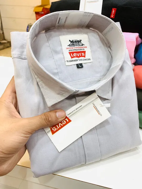 Levis premium shirt cotton uploaded by Panther garments - manufacturing  on 7/5/2023