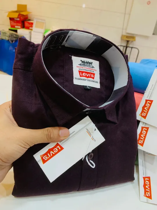 Levis premium shirt cotton  uploaded by Panther garments - manufacturing  on 7/5/2023