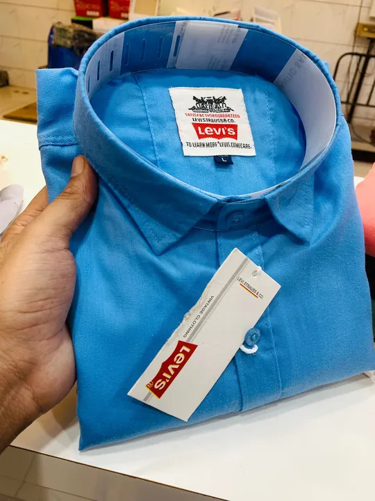 Levis premium shirt cotton  uploaded by Panther garments - manufacturing  on 7/5/2023