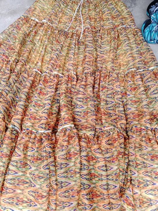 Jourjat skirts long free size rs 150 uploaded by Sandeep Skirts Maker  on 7/5/2023