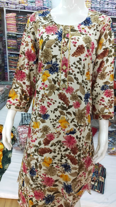 Post image Hey! Checkout my new product called
Heavy Quality Rayon Fabric Kurtis.
