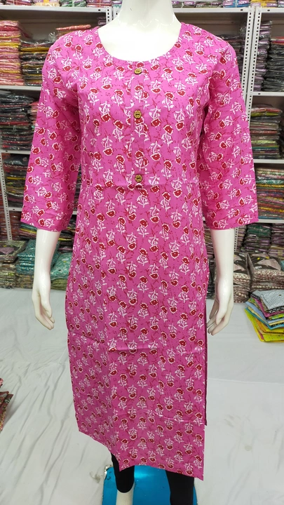Heavy Cotton Printed Kurtis  uploaded by GINNI TEXTILE on 7/5/2023