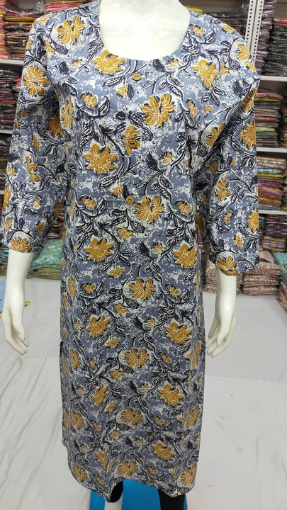 Heavy Cotton Printed Kurtis  uploaded by business on 7/5/2023