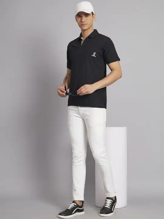Polo neck tshirt  uploaded by business on 7/5/2023