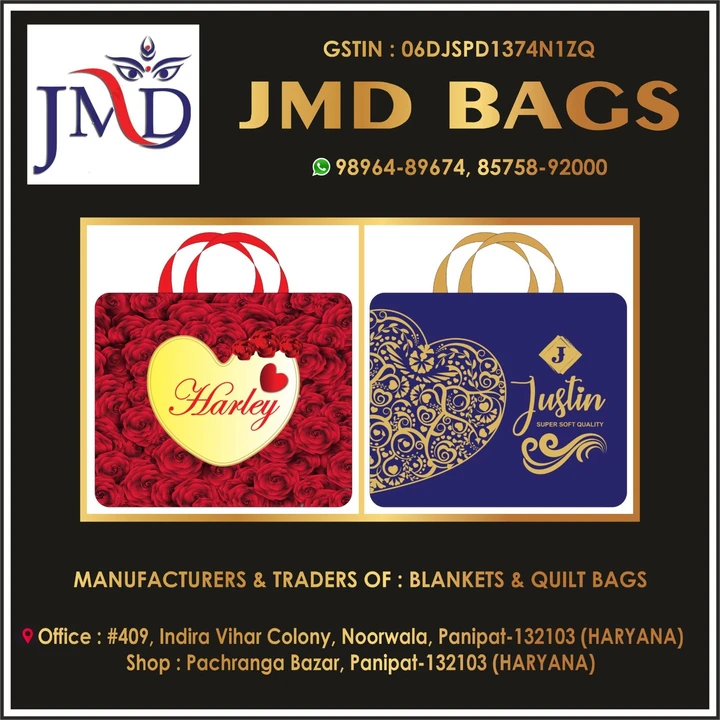 Blanket Bags  uploaded by JMD BAGS on 7/5/2023
