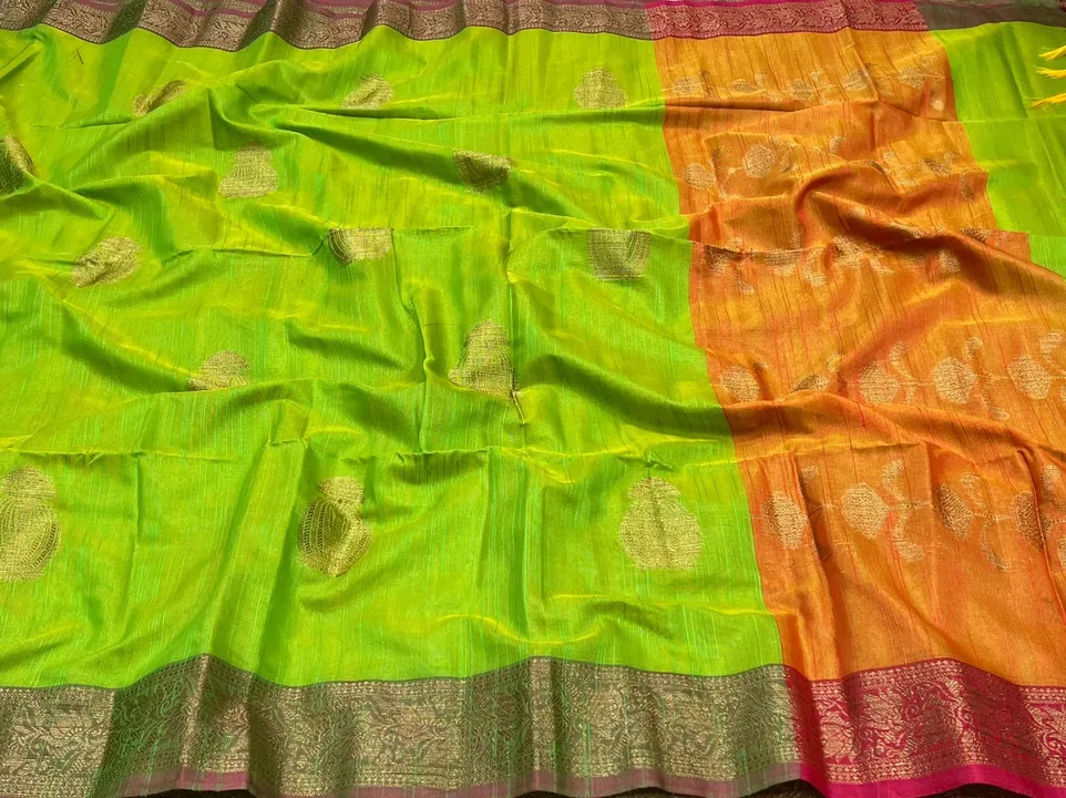 Munga silk saree  uploaded by Aabdin silk creation  on 7/5/2023