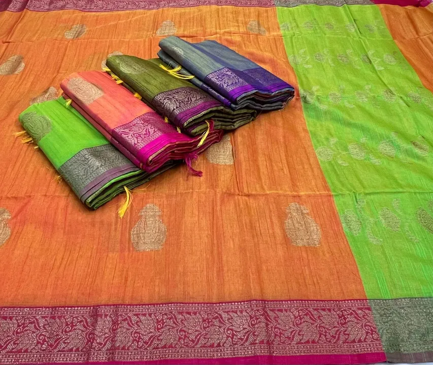 Munga silk saree  uploaded by Aabdin silk creation  on 7/5/2023