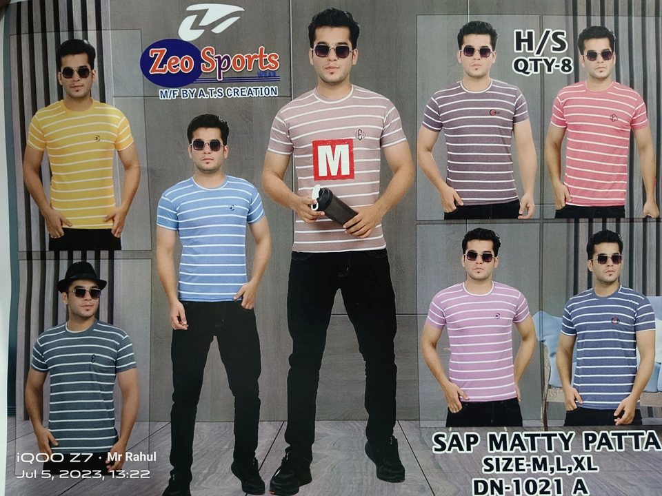 Meti T shirt Lining  uploaded by Bal Gopal Garments (wholesale) on 7/5/2023