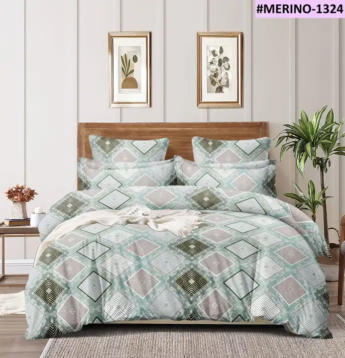 Cashmere double bed sheet set uploaded by INDIAN BEDDING COMPANY on 7/5/2023