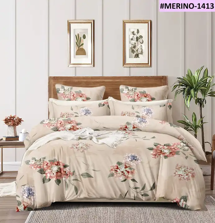 Cashmere double bed sheet set uploaded by INDIAN BEDDING COMPANY on 7/5/2023