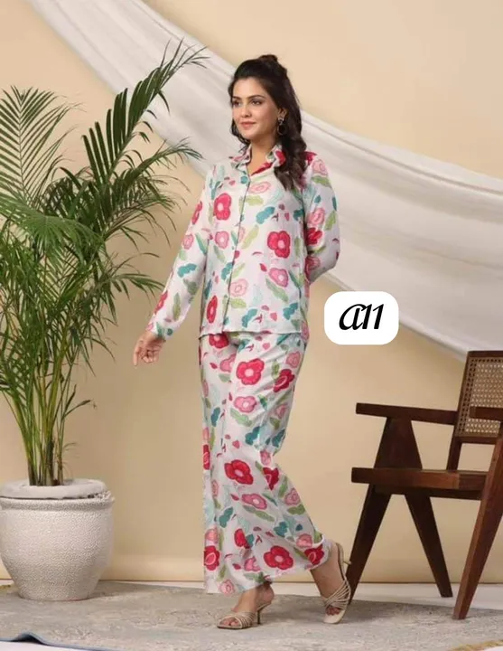 New Co-ord Sets Muslin Fabric uploaded by Chiranjiv on 7/5/2023
