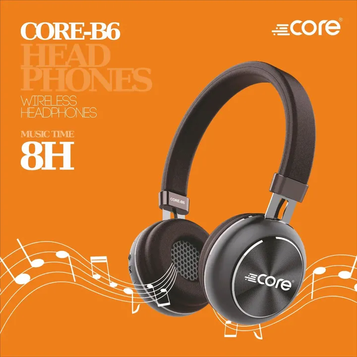 Core B-6 Headphones  uploaded by Bhavani Mobile Accessorie on 7/5/2023