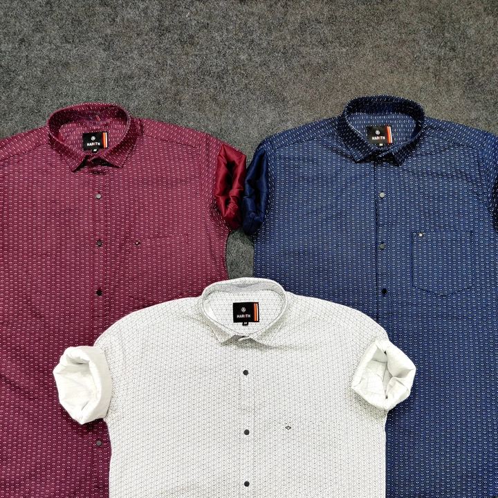 Men's formal cotton prints for wholesale uploaded by Siddhi Garments on 7/5/2023