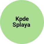 Business logo of Kpde splaya