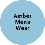 Business logo of Amber men's wear