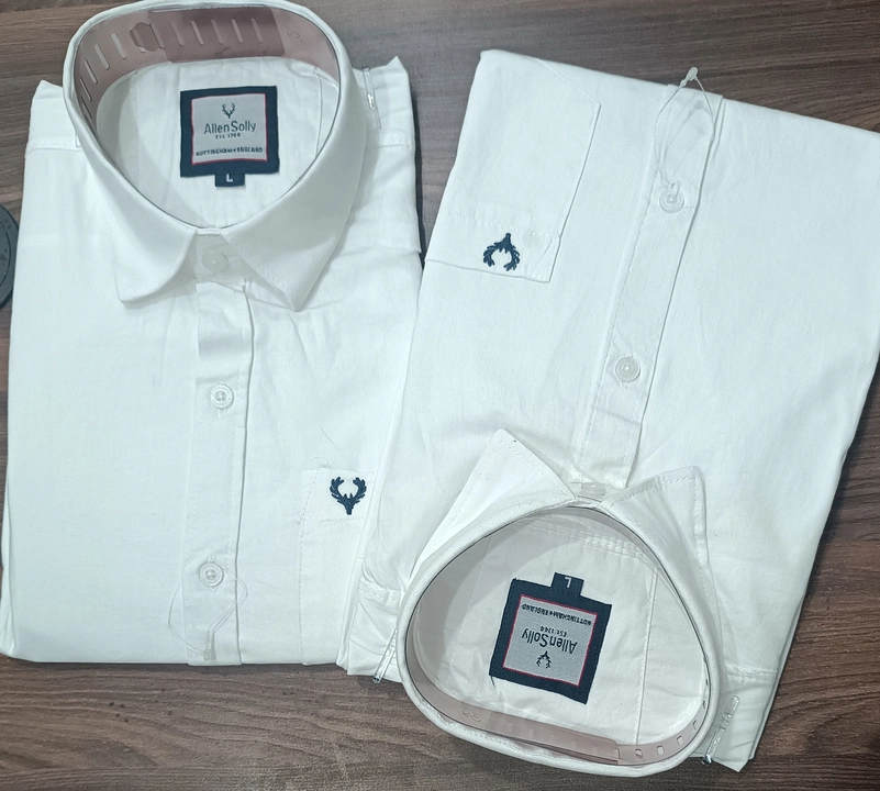 Premium quality 100% cotton shirt 👔 uploaded by VED ENTERPRISES  on 7/5/2023