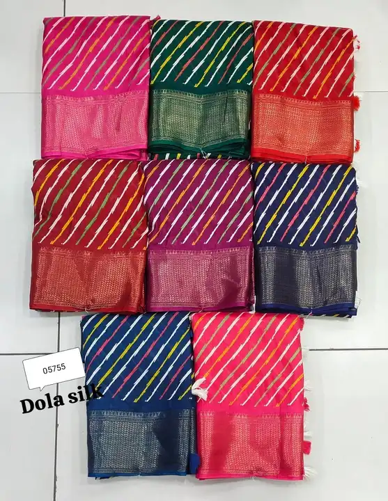 DOLA SILK uploaded by Mukesh Saree Centre on 7/5/2023