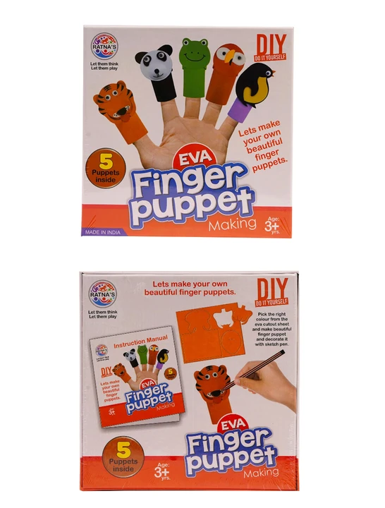 Finger puppet making uploaded by business on 7/5/2023