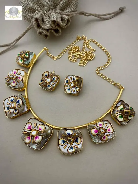 Jewellery set Baroque Necklace sets at ₹695/- uploaded by Nexus fashion  on 7/5/2023