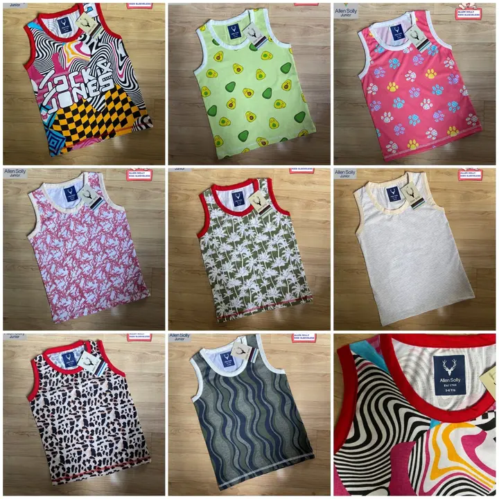 kids unisex sleeveless cotton  uploaded by Smart Sourcing on 7/5/2023