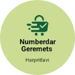 Business logo of Numberdar geremets