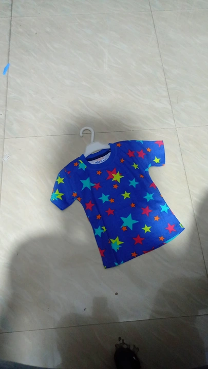 Kids cotton tshirt 2 yrs to 12 yrs poly pack uploaded by Arhaan cotton on 7/5/2023