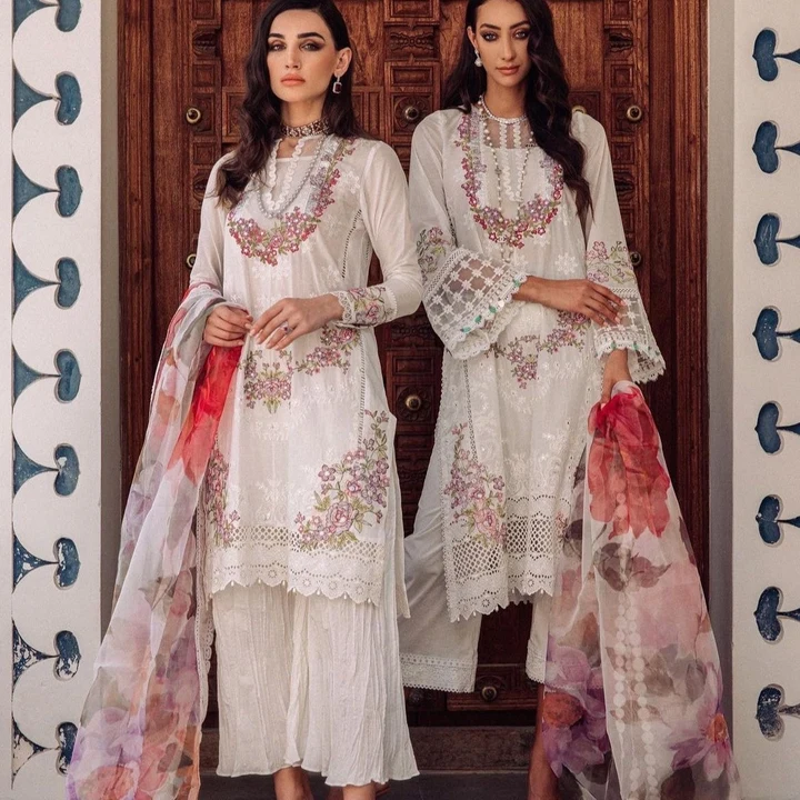 *SAIRA RIZWAN Lawn-23 by DEEPSY SUITS* 

*HIT DESIGN-3153*

Top -Pure Cambric cotton with heavy self uploaded by Ahmed fashion on 7/5/2023