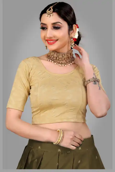 Catalogue - GOLDY (Ready to Wear Streachable Blouse) uploaded by Rang Bhoomi on 7/5/2023