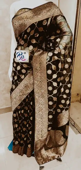 🏵️🏵️🏵️🏵️🏵️🏵️🏵️🏵️🏵️🏵️  Banarasi fancy dyeable Kora organza silk  Organza silk saree uploaded by Muaaz Banarasi Sarees on 7/5/2023