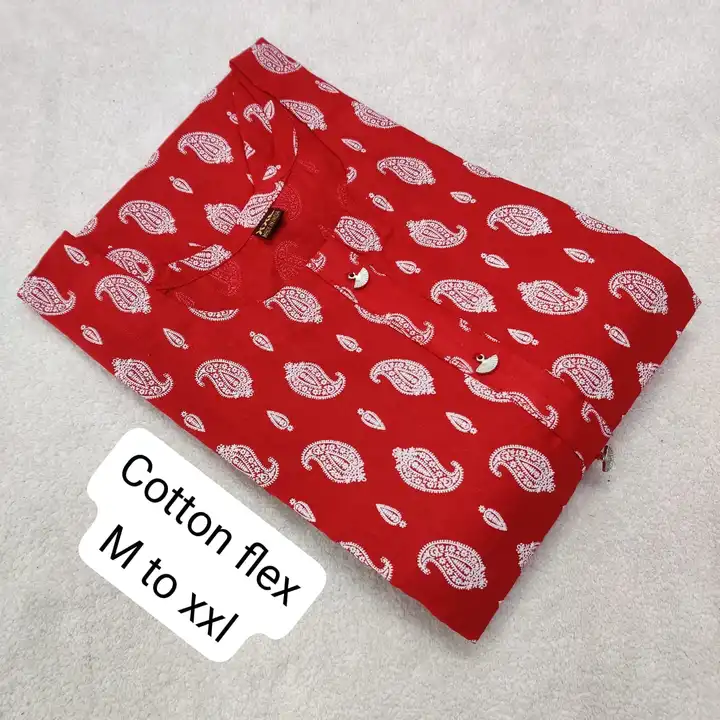 Cotton Special Red Kurtis uploaded by AJ FASHION on 7/5/2023