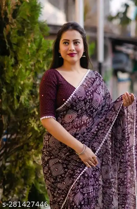 60gram siffon uploaded by TEJAS SAREES on 7/5/2023