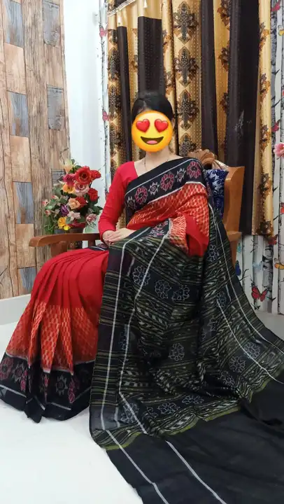 Sambalpuri cotton saree ✅ uploaded by MEHER Weavers on 7/5/2023