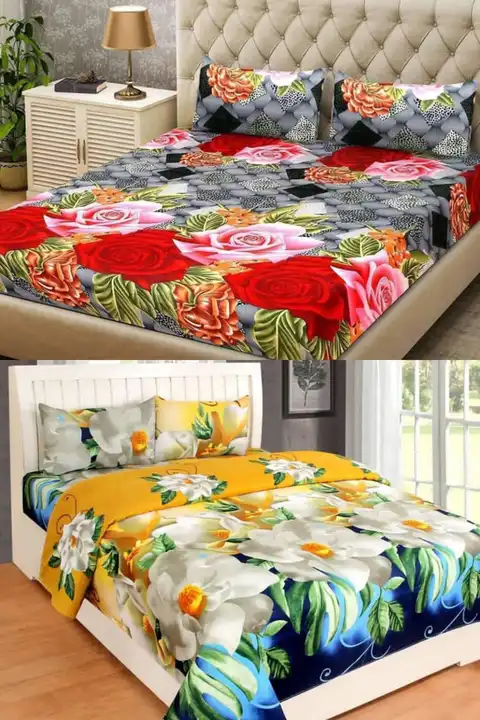 3 d bedsheet  uploaded by Labhansh home furnishing on 7/5/2023