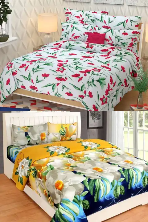 3 d bedsheet  uploaded by Labhansh home furnishing on 7/5/2023
