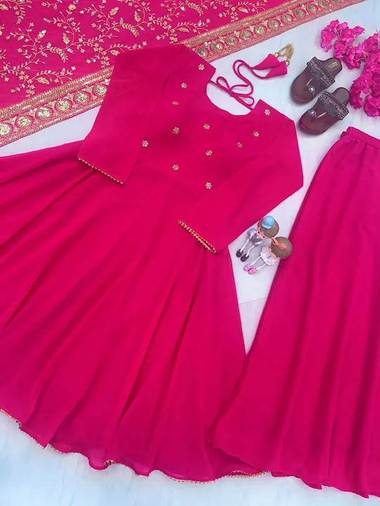 👗*Launching New Đěsigner Party Wear Look Top Plazzo & Dupatta Set *👗

*PD-1026*

🧵*FABRIC DETAILS uploaded by Ahmed fashion on 7/5/2023
