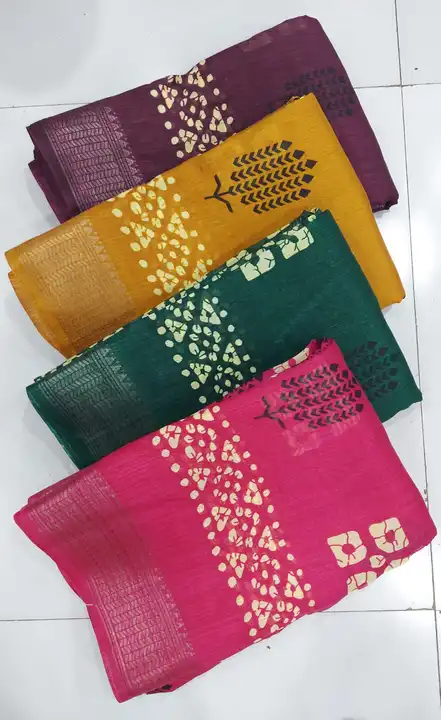 Dobby Border Cotton  uploaded by Dayal Sarees on 7/5/2023