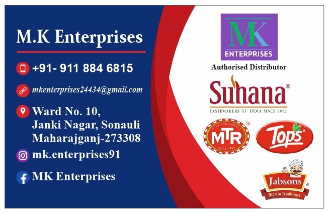 Post image M.k enterprises has updated their profile picture.