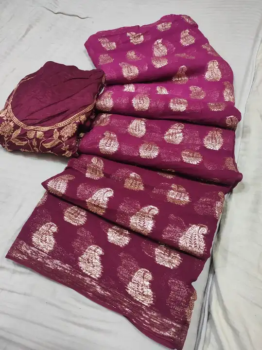 Banarasi havey blouse uploaded by All sale fashion on 7/6/2023