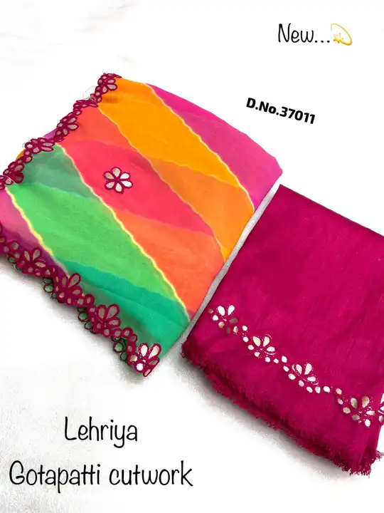 *D.No.37011*

New launch 

Fabric  &  detail.   :-
                                   *beautiful Geo uploaded by Maa Arbuda saree on 7/6/2023