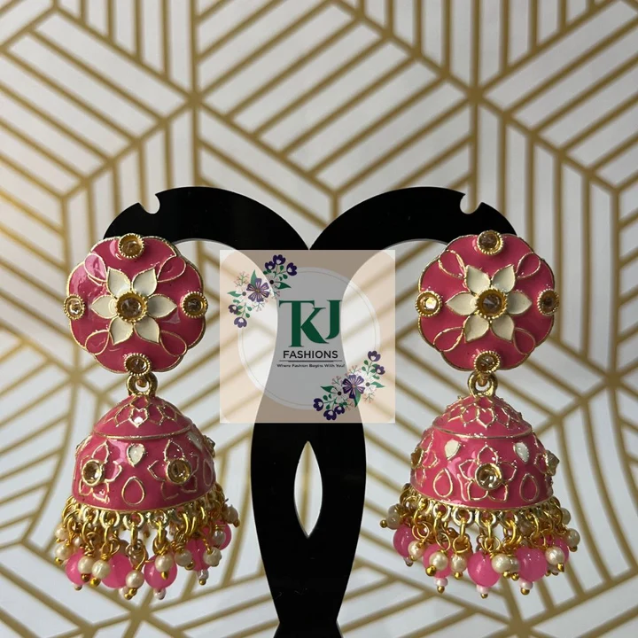 Adrika jhumkas  uploaded by TKJ Fashions on 7/6/2023