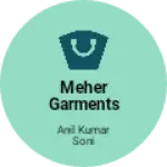 Business logo of Meher garments